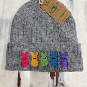 Easter Spring Bunny Peeps Beanie Hat